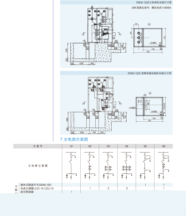 XGN2-12 箱式交流金属封闭开关